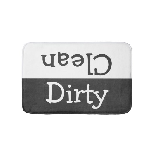 Schoon en vies badmat (Voorkant)