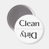 Schoon en Vuil—Gewoon en eenvoudig Magneet (Voorkant / Achterkant)