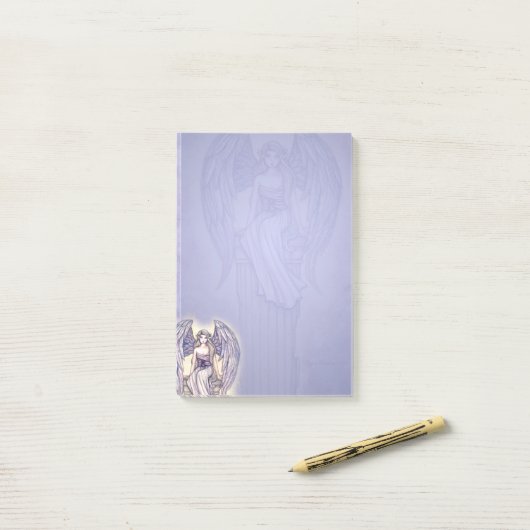 Schoon Engel Kunst Notitieblok Post-it® Notes (Op bureau)