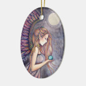 Schoon Engel Kunst Ornament (Links)