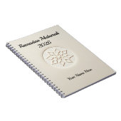 Schoon esthetisch neutraal Ramadan Notitieboek (Rechterzijde)