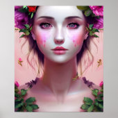 Schoon Ethisch Betoverde Vrouw Fantasie Kunst Poster (Voorkant)