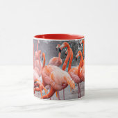 Schoon Flamingo Foto Koffie Mok (Midden)