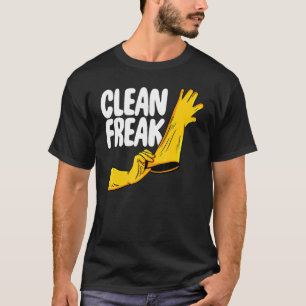 Schoon Freak Cleaner Women Cleaning Team 1 T-shirt