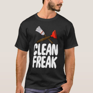 Schoon Freak Cleaner Women Cleaning Team 2 T-shirt