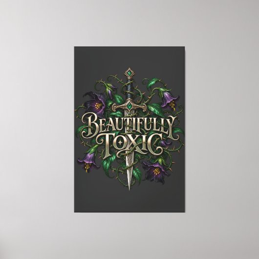 Schoon Gif Dolk Canvas Afdruk (Voorkant)