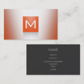 Schoon Gold Visitekaartje (Voorkant / Achterkant)