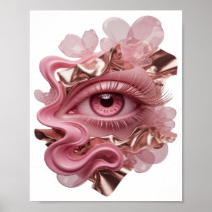 Schoon Goud ABSTRACTE KUNST Design Poster