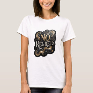 Schoon Goud GEEN SPijt Draagbare Kunst T-shirt