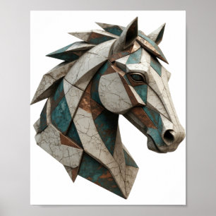Schoon grijs ABSTRACTE KUNST Grafisch ontwerp Poster