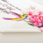 Schoon hart sherpa deken (3/4)