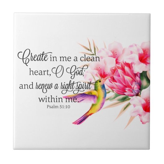 Schoon hart tegeltje (Voorkant)