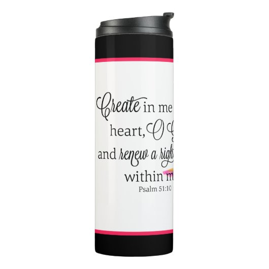 Schoon hart thermosbeker (Gedraaid links)