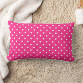 Schoon heet roze polka stippen patroon kussen (Deken)