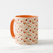 Schoon herfst boho botanische print mok (Voorkant links)