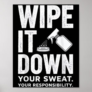 Schoon Het Op Fitness Motivatie Kunst  Poster