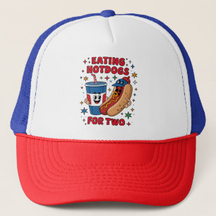 Schoon hete honden op 4 juli trucker pet