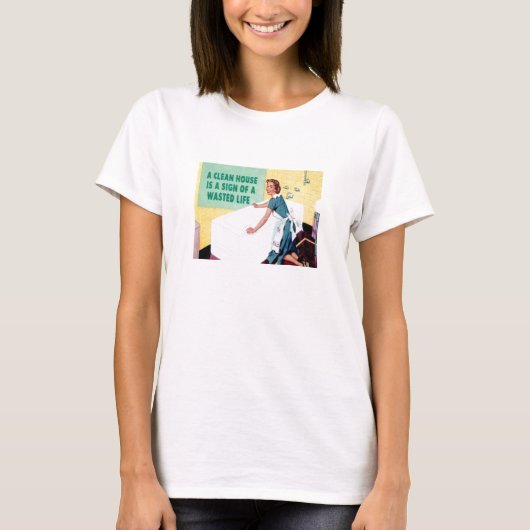 Schoon huis t-shirt (Voorkant)