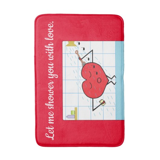 Schoon je met liefde: Bath Mat (Voorkant Verticaal)