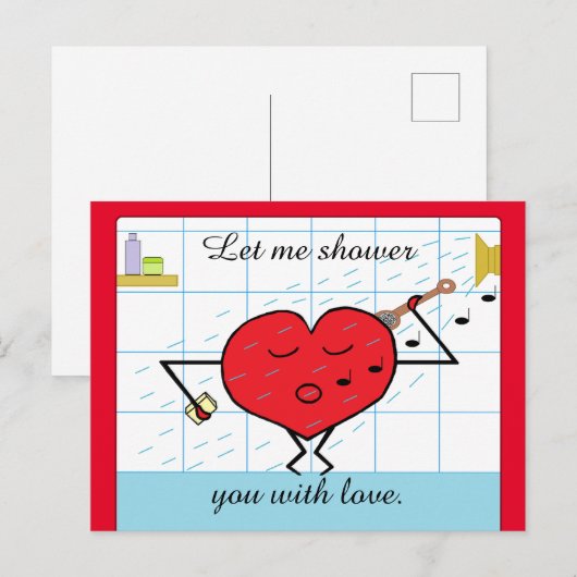 Schoon je met liefde briefkaart (Voorkant / Achterkant)