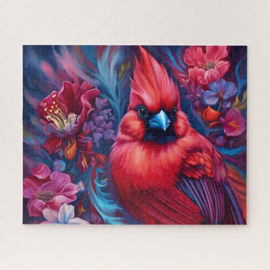 Schoon Kardinaalvogel Legpuzzel (Horizontaal)