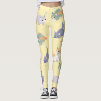 Schoon Kat Pateen Broek Leggings
