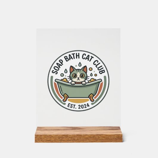 Schoon Kath POD Vector Kunst - Schoon Kath Club_ Acryl Bord (Voorkant)