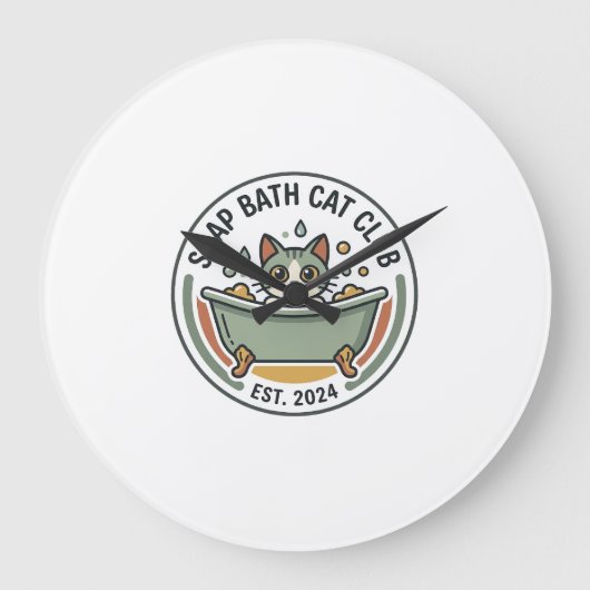 Schoon Kath POD Vector Kunst - Schoon Kath Club_ Grote Klok (Voorkant)