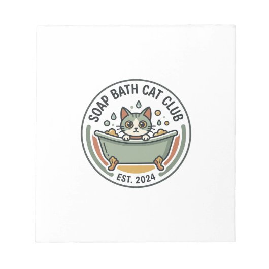 Schoon Kath POD Vector Kunst - Schoon Kath Club_ Notitieblok (Voorkant)