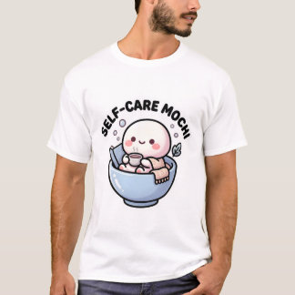 Schoon Kawaii Zelfzorg Mochi Esthetisch T-Shirt