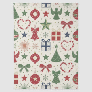 Schoon Kerstmis Patroon Inpakpapier Tissuepapier