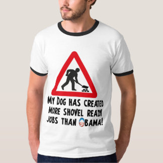 Schoon-klaar werk - Anti-Obama T-shirt
