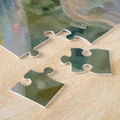 Schoon Klein Sprookjesmeisje met een Cupcake Legpuzzel (Zijkant)