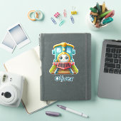 Schoon Kleurige Trein Sticker (iPad Cover)