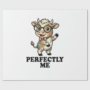 Schoon Koeien Shirt Met Bril Perfecte Sfeer Cadeaupapier