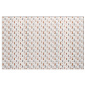 Schoon Konijn en Roze Stippen Stof per Yard (Yard (91,4 cm))