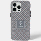 Schoon Koraalgrijs iPhone Hoesje Minimalistisch Te (Achterkant)