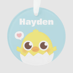 Schoon Kuiken Net Uitgekomen Sier Ornament