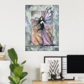 Schoon Kunstprint Poster van Sprookjes door Molly (Thuiskantoor)
