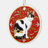 Schoon Lapjeskat Barok Keramisch Ornament (Links)