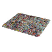 Schoon leisteen 6 x 7 deco glazen snijplank (Hoek)