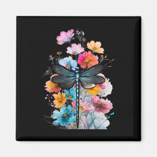 Schoon Libelle Watercolor Kunst Insecten Liefhebbe Magneet