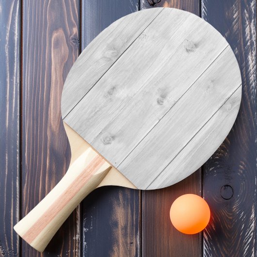 Schoon Licht Grijs Houten Tafeltennisbatje