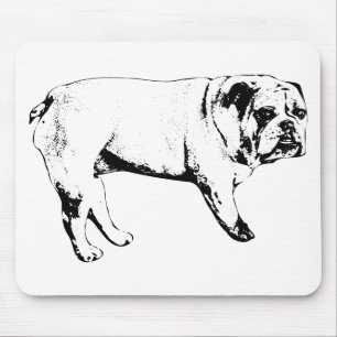 Schoon-lijn Bulldog Muismat