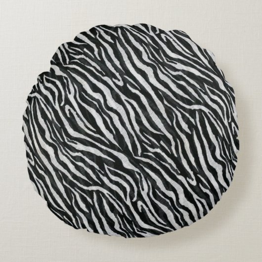 Schoon Lijn Esthetisch Kunstwerk Rond Kussen (Voorkant)