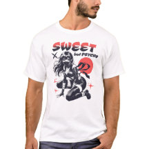 Schoon maar Psycho Anime Ninja Meisje 