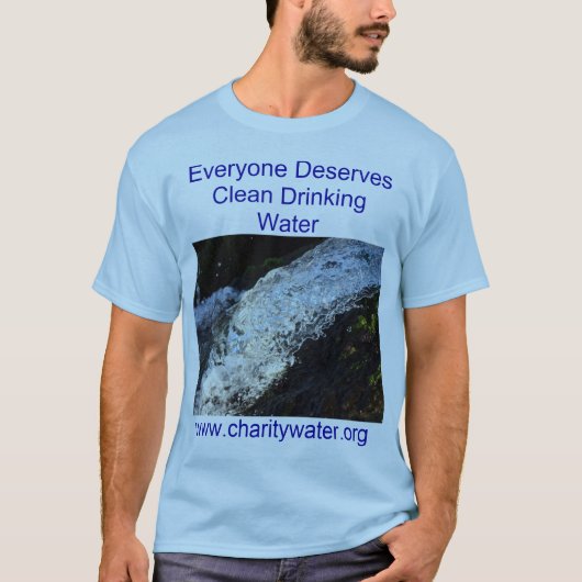 Schoon mannen shirt. t-shirt (Voorkant)