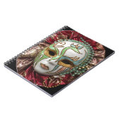 Schoon Meisje Carnavalsmasker Notitieboek (Linkerzijde)