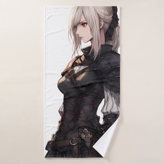 Schoon Meisje Fantasy Anime Badhanddoek (Badhanddoek)