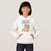 Schoon meisje Power Hoodies (Voorkant volledig)